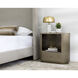 Siena 30 X 28 inch Antique Brass Night Stand